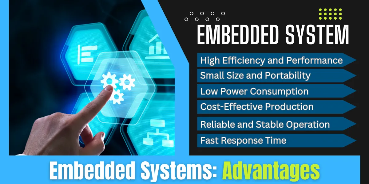advantages of embedded systems