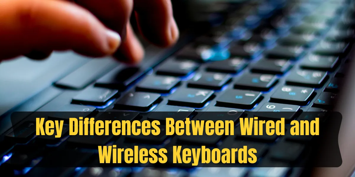 differences between wired and wireless keyboard