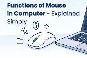 Functions of Mouse in Computer – Explained With Real-Life Examples