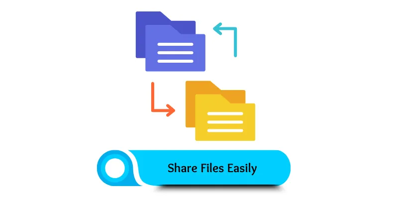 Share digital files using scanner