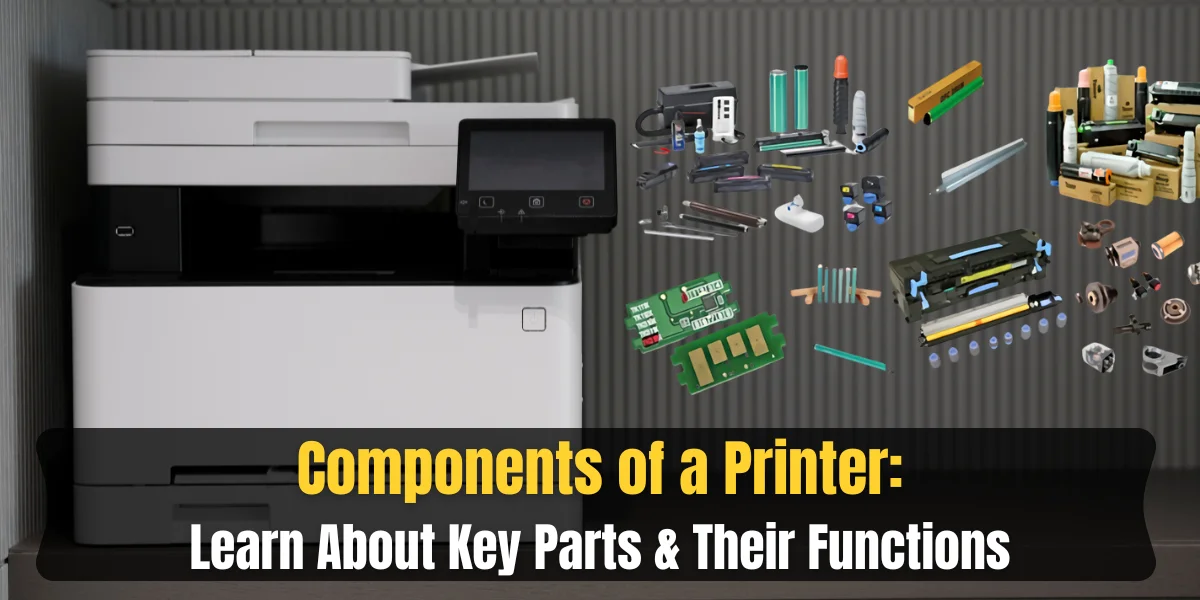 what are the key components of a printer