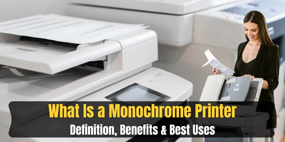 what is a monochrome printer